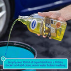 Triplewax Liquid Gold – Self-Drying Car Shampoo for a Streak-Free, Glossy Finish, 34 fl oz