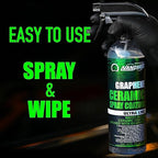 Nanoskin Graphene Ceramic Spray Coating 1 Gallon – Water Based Super Hydrophobic Spray Substitutes Car Waxes, Paint Sealant, Top Coat Polymer | Apply After Car Wash, Clay Bar, Car Polisher Buffer
