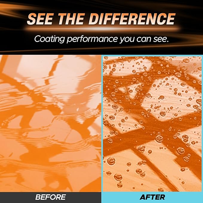 Water Aging Direct Super Easy Touchless Spray On Rinse Off SiO2 Wet Coat, Ceramic Coating Sealant for Deep Gloss and Hydrophobic Protection on Paint, Wheels and Glass 16.9 fl oz