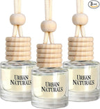 Urban Naturals Spaceman Car Air Freshener for Women | Alien Perfume Inspired Hanging Diffuser with Vent Clip | Strong Car Fresheners with Odor Eliminating Technology | Made in USA (3 Pack)
