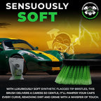 Dirty Deeds Wheel & Exterior Car Cleaning Brush | Soft Bristle Scrubber | Safe for Paint, Trim & Rims | Ergonomic Comfort Grip for Precise Detailing | Deep Cleaning | Scratch Free