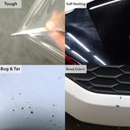 BOGAR TECH DESIGNS for Genesis G70 2021+ Front Bumper Paint Protection PPF Film Kit Cover, Clear Bra