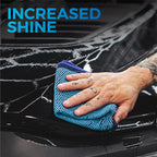 The Rag Company Ultra Clay Towel - Clay Bar Results in Minutes, Smooth Paint Fast, Enhance Gloss & Wax Bond (12"x12")