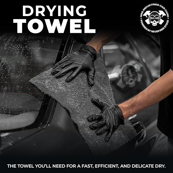 Professional Extra Large Microfiber Car Drying Towel | 1200 GSM Ultra-Absorbent | 24"x36" Detailing Cloth | Cars, Trucks & SUVs | Safe on Wax, Glass & Ceramic Finishes