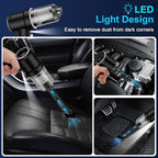 Handheld Cordless Car Vacuum, 3 in 1 Cleaner & Air Duster Blower & Hand Pump, 9000Pa High Power Mini Portable Dry Vacuum With LED Light for Car, Home, Pet