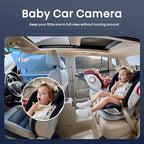 5 Channel 1080P*5 Dash Cam Front Rear Left Right Cabin with OBD2 Power Cable, 360° Coverage Dash Camera for Cars with 128GB SD Card, 5G WiFi & App Control, G-Sensor, 24H Parking Mode, Loop Recording