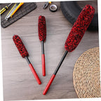 Cabilock 12pcs Wheel Cleaning Brush Flexible Automotive Detailing Brushes for Tire and Rim Cleaning Soft Bristles for Gentle Grime Removal Car Wash Tools