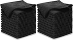 USANOOKS Premium 300GSM Microfiber Cleaning Cloth - 12.5"x12.5" High Performance - 1200 Washes, Ultra Absorbent Microfiber Towels for Cars Undercarriage, Rims & Engine Bay Cleaning - Microfiber Cloth
