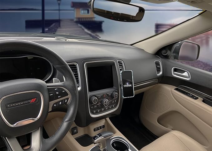 Course Motorsports Direct Fit Phone Mount - Dodge Durango (2014-2020) Compatible with All Phones - Magsafe Compatible Magnetic