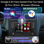 SCUMAXCON 6.5" Car Stereo RCD360 PROII RCD330 Carplay Android Auto Bluetooth FM USB SD OPS for VW Golf MK5 MK6 Passat Caddy Jetta Polo CC EOS (Backup Camera Deactivated)