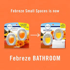 Febreze Small Spaces Air Freshener, Odor-Fighting, Plug In Alternative, Air Fresheners for Home and Bathroom and Kitchen, Closet Air Fresheners, Hawaiian Aloha Scent, 2 Count