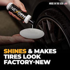 Nexgen Tire Dressing (Gallon) - Long-Lasting Tire Shine & UV Protection - Repels Dust & Debris - On-the-Go Car Detailing - Car Cleaning Supplies - for Tires, Dashboards, & Trim