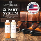 Leatherique Rejuvenator Oil 8 oz | Leather Conditioner Oil & Automotive Leather Restorer | Softens, Conditions & Revives Dry, Hard & Water-Damaged Leather | Perfect for Cars, Furniture, Saddle & More