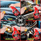 Heavy Duty Car Clay Bars Auto Detailing Clay Luber Synthetic Lubricant Kit, 4 Clay Bars, Clay Bar Lubricant Tablets 10 Pack, Spray Bottle and Microfiber Towel for Car Detailing Cleaning