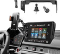 Car Phone Mount for 2023-2026 Honda CR-V & HR-V, Smart Auto-Clamping on 7/9" Touchscreen, 15W Wireless Fast Charging, Premium Aluminum Holder, Without Blocking Airflow