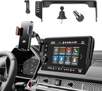 Car Phone Mount for 2023-2026 Honda CR-V & HR-V, Smart Auto-Clamping on 7/9" Touchscreen, 15W Wireless Fast Charging, Premium Aluminum Holder, Without Blocking Airflow