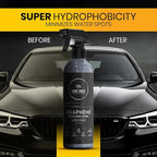 Magic Shield Graphene Ceramic Spray Coating - LAST SO LONG! Quick & Easy for Cars, Motorcycles, Boats & More - Professional-Grade Sealant for Maximum Gloss & Shine - Waterless Wash & Wax - 16oz Bottle