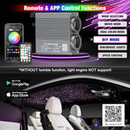 32W Starlight Headliner Kit, Star Lights for Car Roof&Home Decoration, Fiber Cable 1000pcs*0.03in*13.1ft RGBW Star Light Headliner with Bluetooth APP/Remote Control/Music Mode