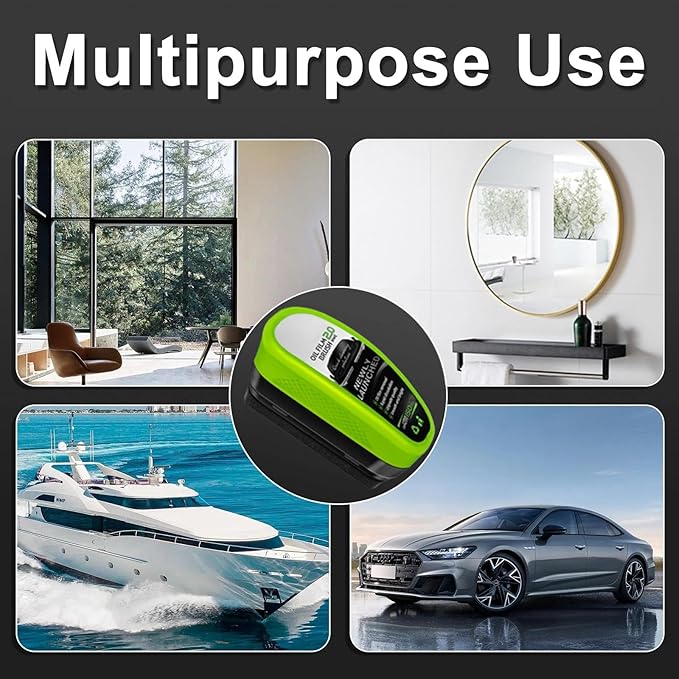 Automotive Oil Film Cleaning Brush for Car Windows,Glass Oil Film Remover for Car Glass Guard,2026 Upgrade 2.0 Cleaning Doard, 150ml Universal Clear vision Glass windshield Cleaner (1PCS)