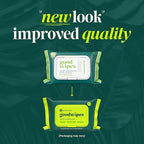 goodwipes Flushable Butt Wipes - Vitamin E & Aloe - Sewer & Septic Safe - Extra Large Adult Wet Wipes For Women & Men - Bathroom Essentials - Botanical Bliss, 318 Count (6 Packs + 1 Travel)