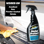 STAR BRITE Ceramics Metal Protect - SiO2 Polymer Protection - Durable Barrier Against Corrosion, Pitting, Salt Damage for Pontoons, Trailers, Towers 22 oz Spray (203322)