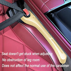 2PCS Car Seat Gap Filler，Gap Stopper Fill Gap Between Seat and Console，Built-in Recessed Storage Organizer，Universal for Most Cars Trucks SUVs to Stop Things from Dropping（Beige）