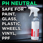 ESOTERIC Iron Remover Decontamination Spray 1 Gallon, Easy to Use, Iron Remover Car Detailing Supplies, Activates Red, Low Odor, Removes Iron Brake Fallout, Perfect for Your Car Detailing Kit