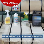 Marine Mildew Stain Remover for Boat Seats, Vinyl & Plastic | Light Gel That Clings Longer | Fast-Acting | No Scrub | 32oz