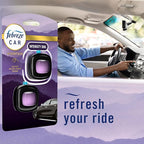 Febreze Car Mountain Scent Air Freshener Vent Clip, .07 oz, 2 Count