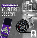 Untouchable TireShine Spray Spray 4PK – Long-Lasting Wet Tire Finish for Deep Gloss & Protection – Waterproof, No-Sling Formula, Easy Application Tire Shine & Cleaner (52 oz Total)