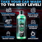 Ultra Foam & Power Foaming Car Wash Soap