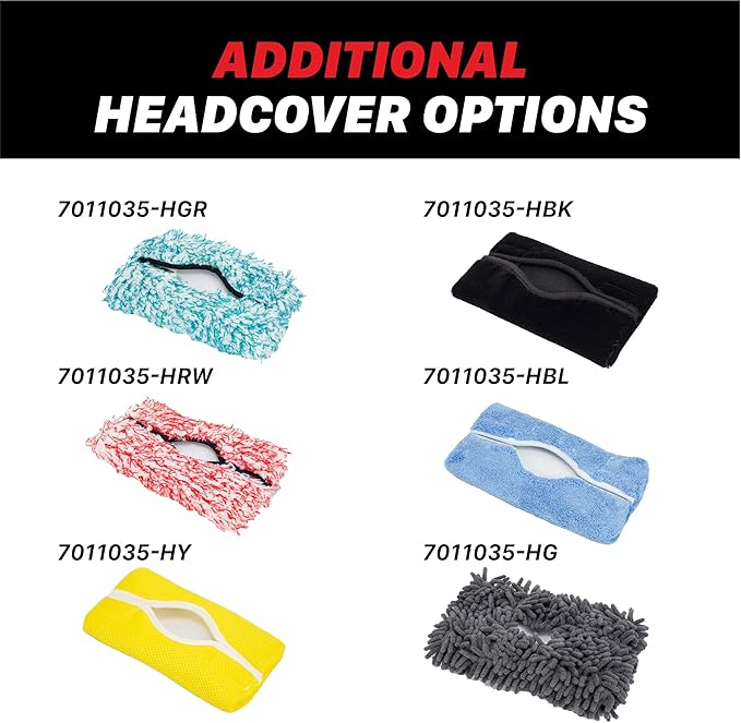 Maxshine Scrubbing Sponge Microfiber Replaceable Head Cover for Premium IncrediStick – Scratch-Free Cleaning for Cars, Trucks, Boats & RVs – Car Detailing Accessory