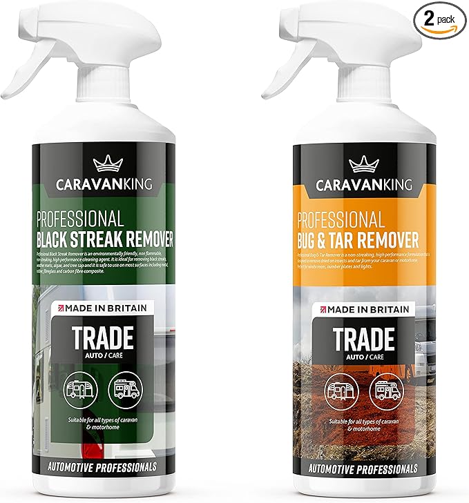 Black Streak/Bug & Tar Remover (Twin Pack), Clear, Set of 2