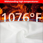 SecuCaptain Emergency Fire Blanket for Home and Kitchen - 40"x40" Flame Suppression Fiberglass Fire Blankets for House Camping Car Warehouse Office Emergency Survival Safety