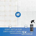 AQUA-X 16 Oz. Grout Sealer, Clear Grout and Tile Sealer, Natural Finish, Professional Grade, Indoor & Outdoor, Fast Dry and Long Lasting Protection