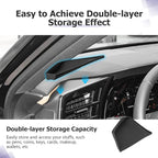 LUWU 2026 RX Dashboard Non-Slip Mat Compatible with 2023 2024 2025 2026 Lexus RX350/RX450/RX500 Accessories Silicone Protective Pad Liner Protective Pad Center Console Liner Mat Black