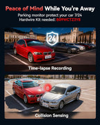 REDTIGER F7N-N 4K Front and Rear Dash Cam, 5.8GHz WiFi-20 MB/s Fast Transfer with APP, 2160P/FHD Car Dash Camera with Precise GPS, WDR, 3.18" Screen, Night Vision, 24H Parking Mode(No Card Included)
