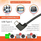 ROVE Ultimate Dash Cam Hardwire Kit with USB-C Port for R2-4K, R2-4K PRO, R2-4K Dual, R2-4K Dual PRO, and R3 Dash Camera Models, 24Hr Parking Monitoring Kit with Low Voltage Protection