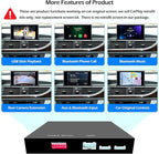 Wireless CarPlay Android Auto Mirroring Upgrade Retrofit Kit, USB Stick Playback, Compatible with Audi A6 A7 C7 2012-2015 with MMI 3G+ Version