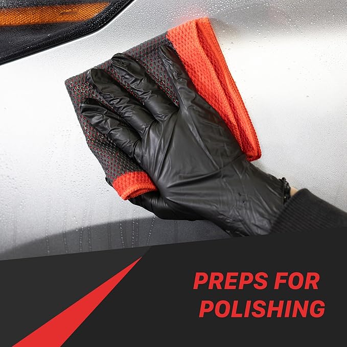 Maxshine Magic Clay Bar Towel 2.0 - Fine Grade for Car Clay Bar Auto Detailing - Removes Surface Contaminants from Paintwork, Glass, Plastic, & Metal Surfaces (Fine Grade)