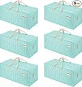 VENO 6 Pack Heavy Duty Moving Bags with Backpack Straps, Zippers & Handles, Extra Large Packing Bags for College Dorm Essentials, Moving Supplies Alternative to Cardboard Moving Boxes