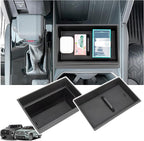 Center Console Organizer Compatible with 2022-2026 Toyota Tundra (SR/SR5/Limited/TRD Pro), 2026 Toyota Sequoia (SR5/Limited/TRD Pro) Accessories, Compartment Storage Box Tray