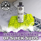 Chemical Guys CWS_1010 Maxi-Suds II Foaming Car Wash Soap (Works with Foam Cannons, Foam Guns or Bucket Washes) Safe for Cars, Trucks, Motorcycles, RVs & More, 128 fl. Oz (1 Gallon), Grape Scent