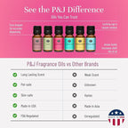 P&J Trading Fragrance Oil Hawaiian Set | Hibiscus, Island Life, Hawaiian Ginger, Tropical Breeze, Plumeria, Aloe Scents for Candle Making, Freshie, Soap Making Supplies, Diffuser Oil Scents