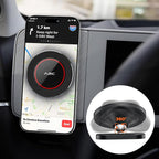 A2C for Hyundai Ioniq 5 Phone Mount, Upgrade Magnet Base Magnetically Attaches to Metallic Dashboard for 2024-2025 Sonata Kona, 2022-2025 Ioniq 5 & Ioniq 9, Compatible with MagSafe
