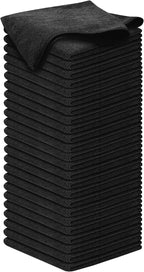 USANOOKS Premium 300GSM Microfiber Cleaning Cloth - 12.5"x12.5" High Performance - 1200 Washes, Ultra Absorbent Microfiber Towels for Cars Undercarriage, Rims & Engine Bay Cleaning - Microfiber Cloth
