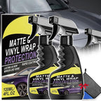 Matte Vinyl Wrap Protection Spray - Matte & Vinyl Wrap Protection Spray,Matte Finish Detailer for Cars, Cleaning and Maintenance, Coating Care