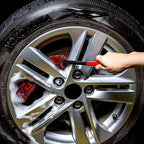 Soft Brsuh Wheel Brushes Set (3 Pack) - 3 Szie Synthetic Soft brsuhie Brush, 1x Car Detail Brush, Wheel Soft brsuhies Cleaning Brush for Car Rim Wheel Washing…