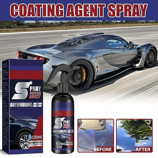 Spray Coating Agent, Multi-Functional Coating Renewal Agent, Car Fast-Acting Coating Agent Spray, 3 in 1 High Protection Quick Car Coating Spray Fast-Acting