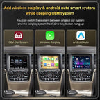 Linux Interface Box Carplay Adapter Retrofit Decoder Kit for Jeep Cherokee Compass RAM Wireless CarPlay Android Auto Fit for Original Car Radio Upgrade GPS Navigation